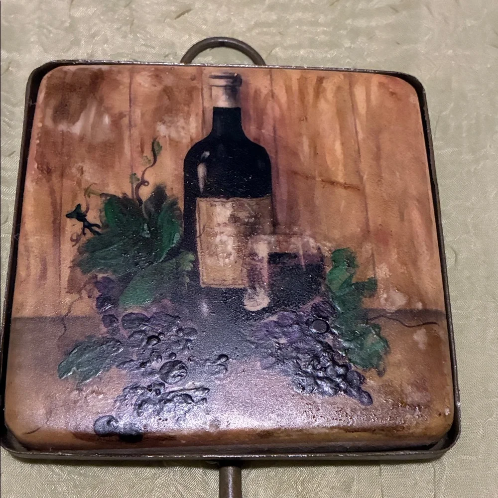 Rustic Wine Bottle Wall Hooks